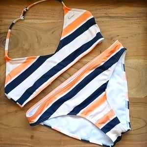 STRIPED BIKINI GIRLS SZ 14/XL